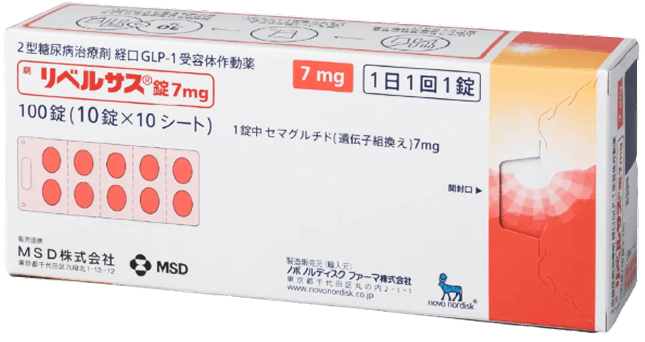 Diabetes drug package
