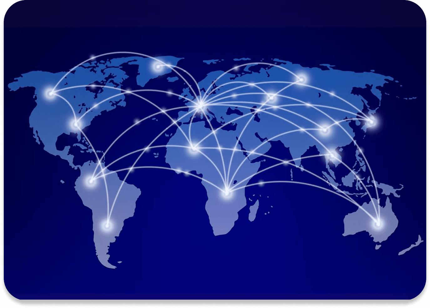 World network map
